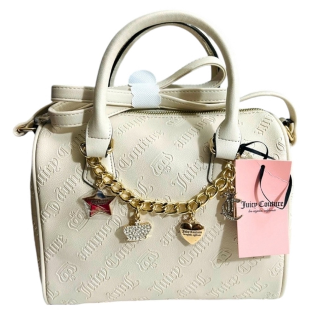 Juicy Couture Angel Not Your Babe Satchel Crossbody Bag